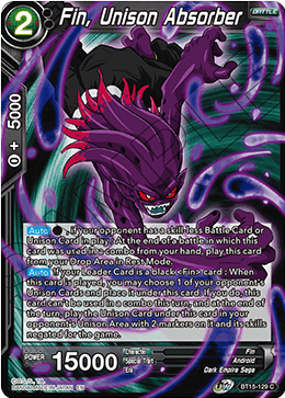 DBS Saiyan Showdown BT15-129 Fin, Unison Absorber