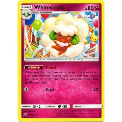 SM Unified Minds 144/236 Whimsicott