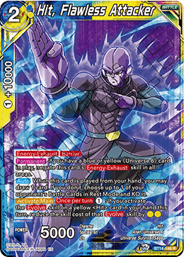 DBS Cross Spirits BT14-146 Hit, Flawless Attacker Foil