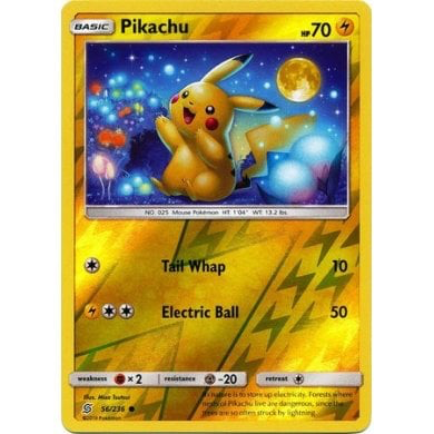 SM Unified Minds 056/236 Pikachu Reverse Holo