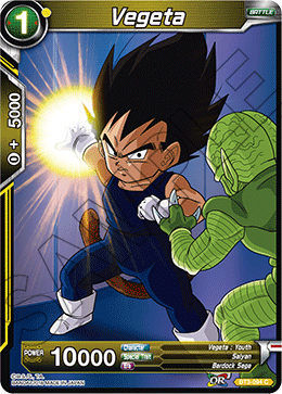 DBS Cross Worlds BT3-094 Vegeta Foil