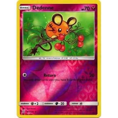SM Unified Minds 145/236 Dedenne Reverse Holo