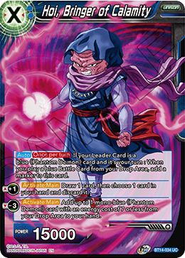 DBS Cross Spirits BT14-034 Hoi, Bringer of Calamity Foil