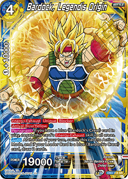 DBS Draft Box 6: Giant's Force DB3-118 Bardock, Legend's Origin (SR)