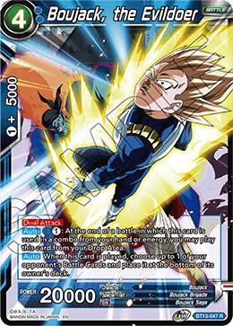 DBS Supreme Rivalry BT13-047 Boujack, the Evildoer