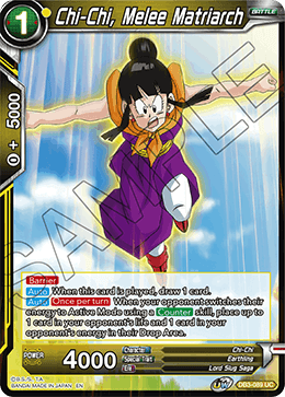 DBS Draft Box 6: Giant's Force DB3-089 Chi-Chi, Melee Matriarch