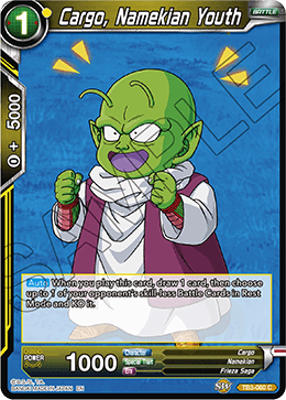 DBS Clash of Fates TB3-060 Cargo, Namekian Youth Foil