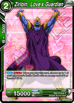 DBS Draft Box 5: Divine Multiverse DB2-079 Zirloin, Love's Guardian