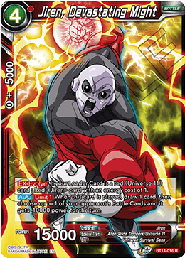 DBS Cross Spirits BT14-016 Jiren, Devastating Might Foil