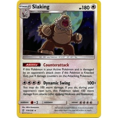 SM Unified Minds 170/236 Slaking Holo Rare