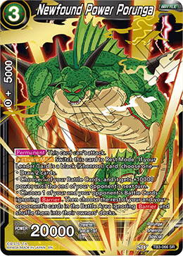 DBS Clash of Fates TB3-066 Newfound Power Porunga (SR)