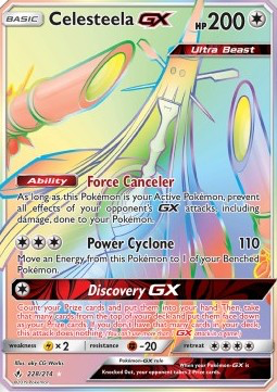 SM Unbroken Bonds 228/214 Celesteela GX