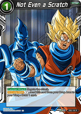 DBS Draft Box 5: Divine Multiverse DB2-160 Not Even a Scratch Foil