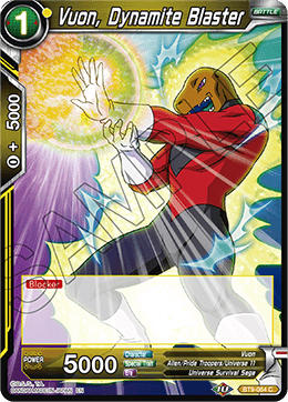 DBS Universal Onslaught BT9-064 Vuon, Dynamite Blaster Foil