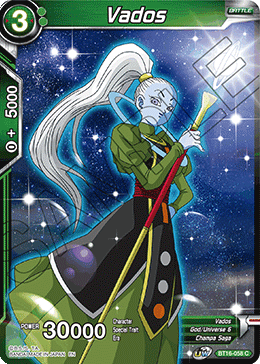DBS Realm of the Gods BT16-058 Vados Foil