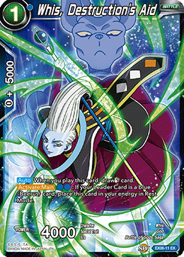 DBS Expansion Set 06: Special Anniversary Box EX06-11 Whis, Destruction's Aid Foil