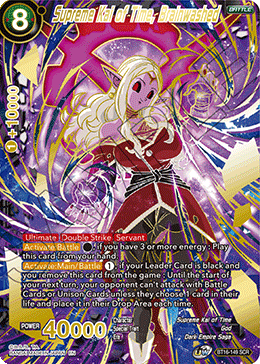 DBS Realm of the Gods BT16-149 Supreme Kai of Time, Brainwashed SCR