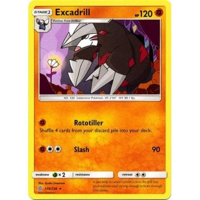 SM Unified Minds 119/236 Excadrill