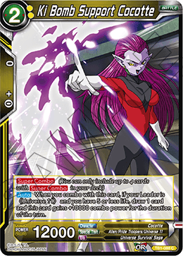 DBS The Tournament of Power TB1-088 Ki Bomb Support Cocotte