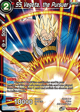 DBS Realm of the Gods BT16-015 SS Vegeta, the Pursuer