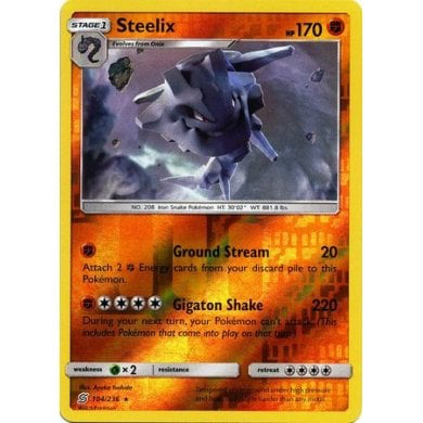 SM Unified Minds 104/236 Steelix Reverse Holo
