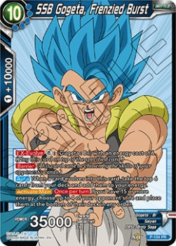 DBS Promotion Card P-104 SSB Gogeta, Frenzied Burst Foil