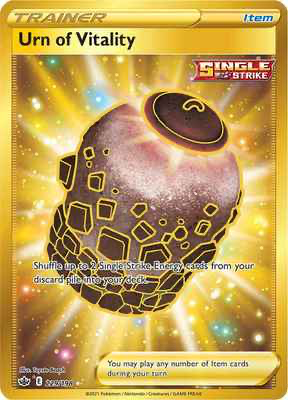 SWSH Chilling Reign 229/198 Urn of Vitality Secret Rare