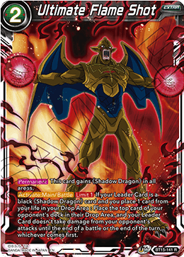 DBS Saiyan Showdown BT15-141 Ultimate Flame Shot
