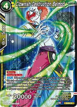 DBS Expansion Set 03: Ultimate Box EX03-24 Clownish Destruction Belmod Foil