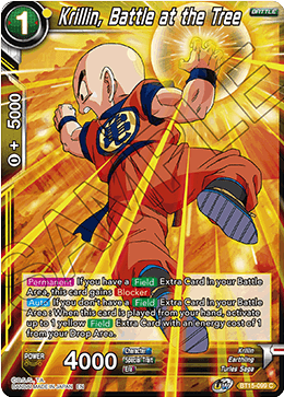 DBS Saiyan Showdown BT15-099 Krillin, Battle at the Tree
