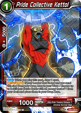 DBS Draft Box 5: Divine Multiverse DB2-028 Pride Collective Kettol Foil