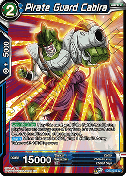 DBS Draft Box 6: Giant's Force DB3-046 Pirate Guard Cabira