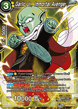 DBS Expansion Set 15: Battle Enhanced EX15-04 Garlic Jr., Immortal Avenger Foil