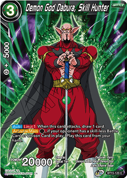 DBS Saiyan Showdown BT15-123 Skill Hunter Dabura Foil