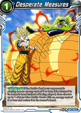 DBS Draft Box 4: Dragon Brawl DB1-040 Desperate Measures