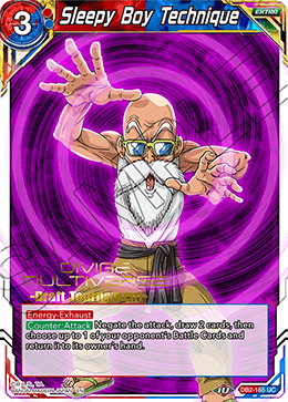 DBS Draft Box 5: Divine Multiverse DB2-165 Sleepy Boy Technique