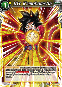 DBS Colossal Warfare BT4-096 10x Kamehameha Foil