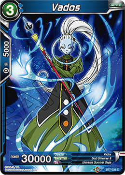 DBS Assault of the Saiyans BT7-038 Vados Foil