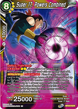 DBS Cross Spirits BT14-112 Super 17, Powers Combined Foil