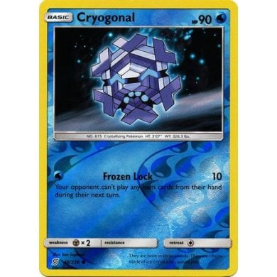 SM Unified Minds 046/236 Cryogonal Reverse Holo