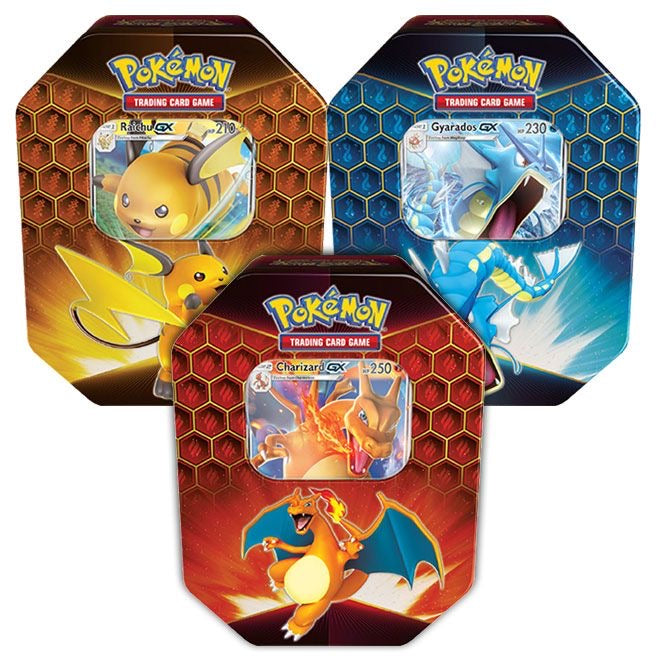 Pokemon Hidden Fates Case of 6 tins *REPRINT*