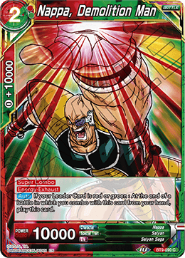 DBS Universal Onslaught BT9-090 Nappa, Demolition Man Foil