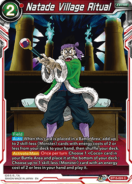 DBS Saiyan Showdown BT15-024 Natade Village Ritual