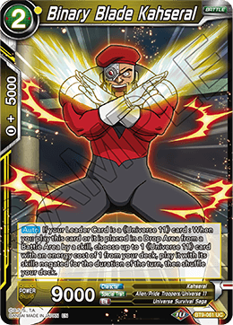 DBS Universal Onslaught BT9-061 Binary Blade Kahseral