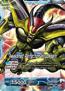 DBS Colossal Warfare BT4-024 Hirudegarn / Awakened Perfection Hirudegarn (Leader) Foil