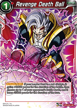 DBS Colossal Warfare BT4-021 Revenge Death Ball