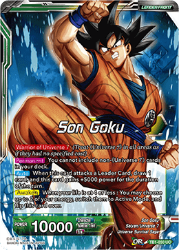 DBS The Tournament of Power TB1-050 Son Goku (Leader)  JGC Collectables