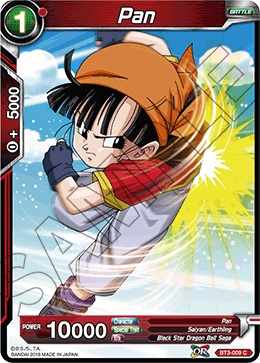DBS Cross Worlds BT3-009 Pan Foil