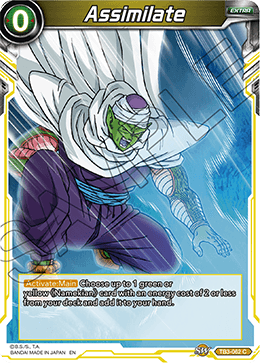 DBS Clash of Fates TB3-062 Assimilate Foil