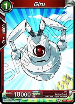 DBS Draft Box 4: Dragon Brawl DB1-004 Giru Foil